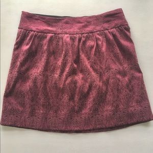 Burgundy Skirt, Medium Size